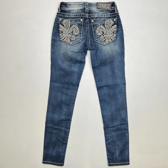 Miss Me Standard Skinny Stretch Jeans NWT Size 25 - Picture 5 of 12